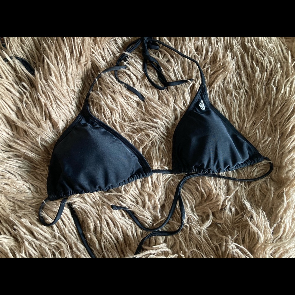 Volcom Triangle Bikini Top - Blk